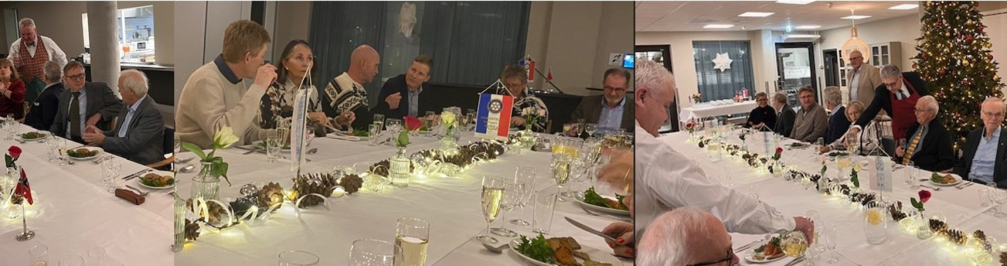 FRA INNVIELSEN AV DE NYE MØTELOKALENE